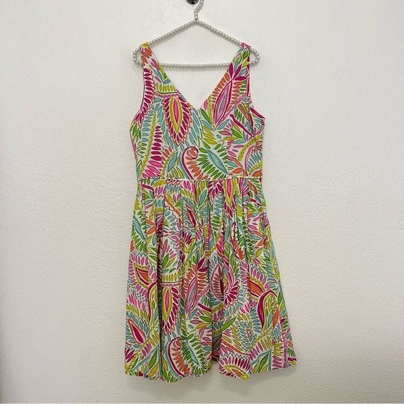 Vibrant Multicolor Sleeveless Dress - Picture 12 of 13